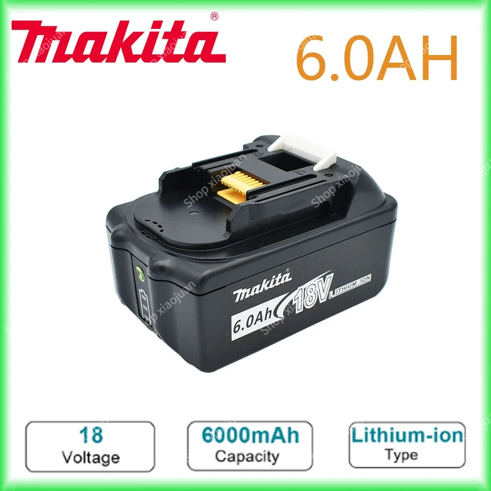 

6.0Ah 18V BL1830 Makita Original 6000mAh BL1815 BL1860 BL1840 194205-3 Rechargeable Li-IonBattery Replaceable Power Tool Battery