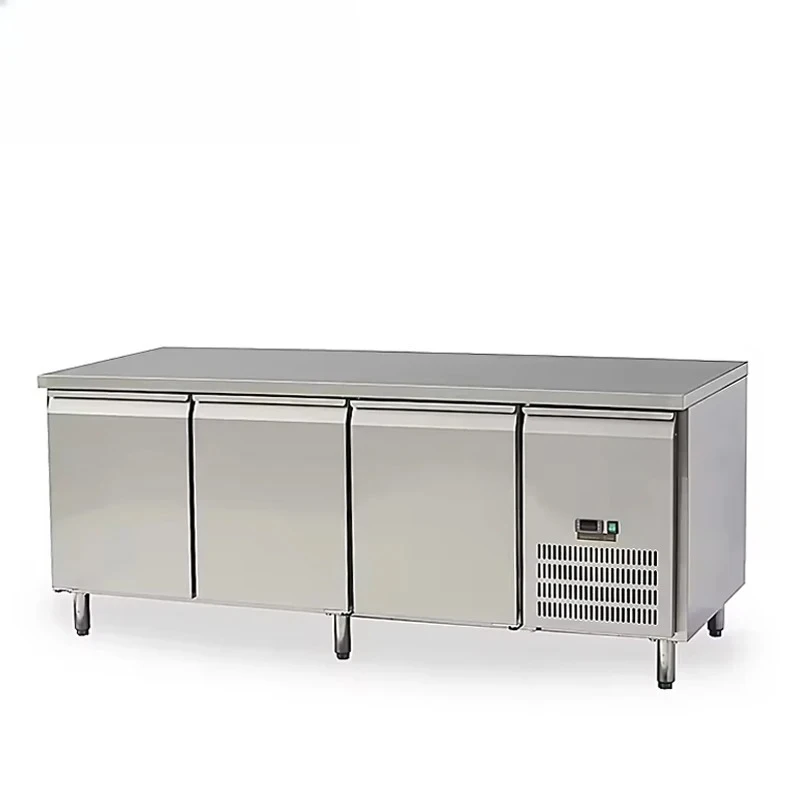 

Two Doors Refrigerator Bench/refrigerated Display Counters/commercial Refrigerator