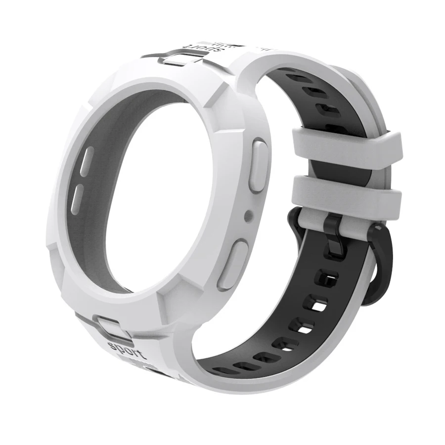 Case+Strap voor Samsung Galaxy Watch 8 9 40mm/44mm Volledige allround bescherming Armband voor Galaxy Watch 8 Classic 46mm Polsband
