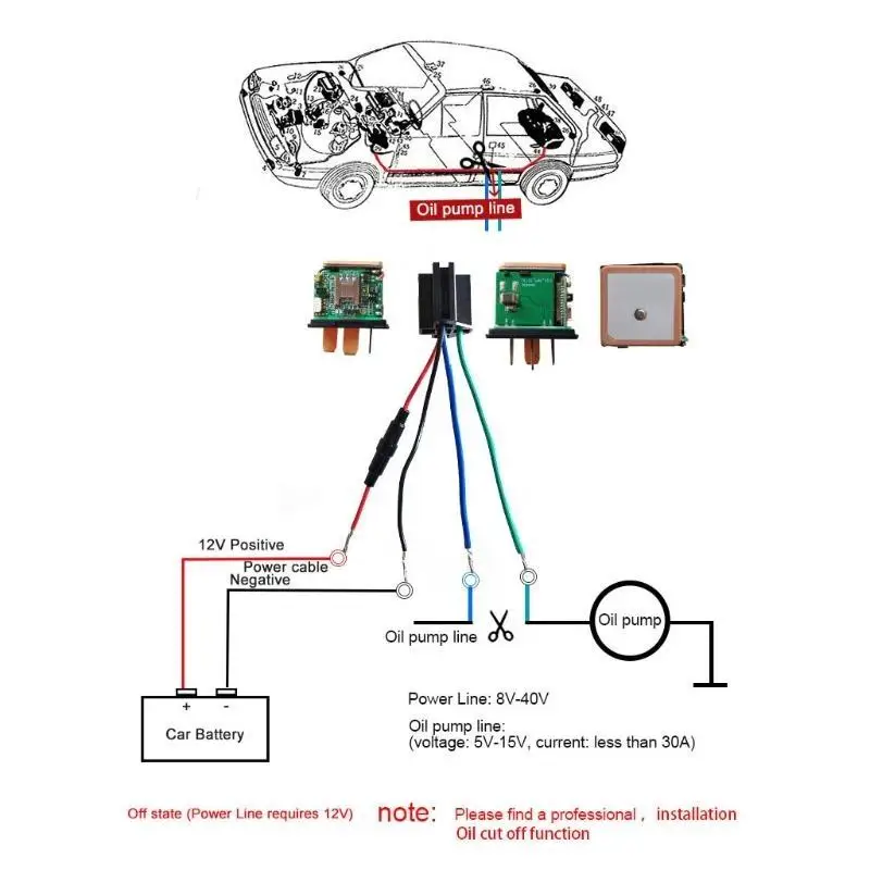 

1 шт., GPS-реле, GPS-трекер для автомобилей, трекеры с отключением топлива, вибрация, оповещение о превышении скорости, Geofence