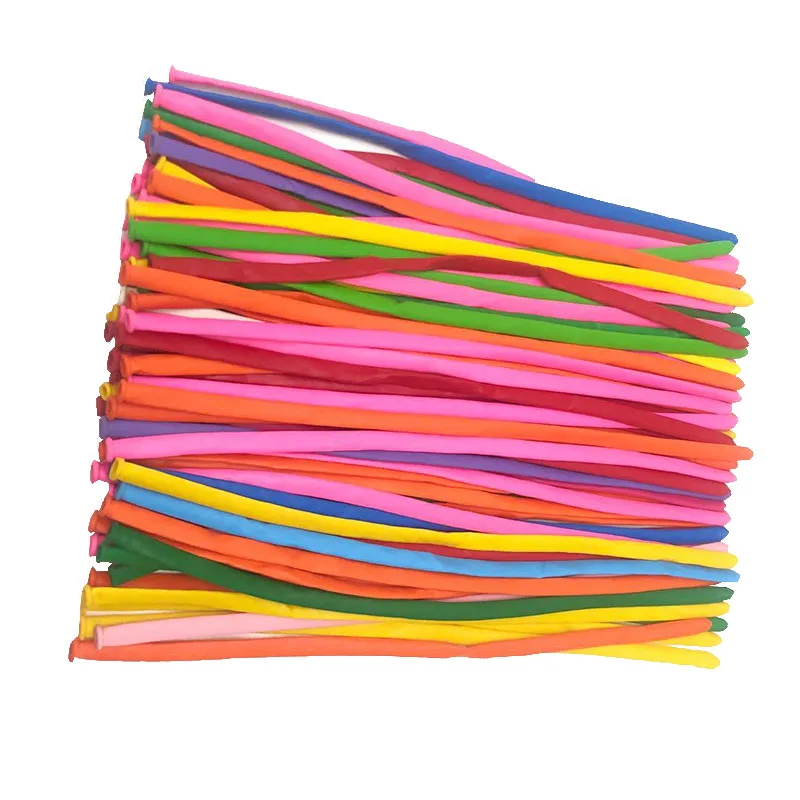 Verdickte Farbe Lange Ballon DIY System Modellierung Kreative Magic Stick Bar Spielzeug Ballon Geburtstag Party Hochzeit Dekoration Großhandel