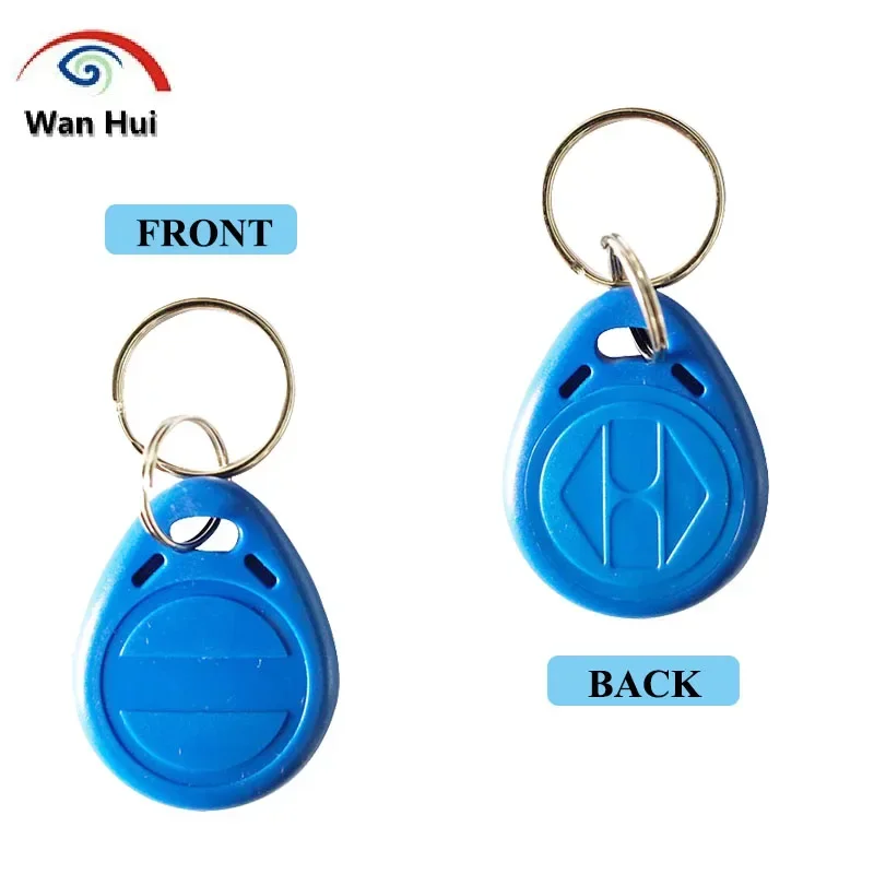 10Pcs EM4305 T5577 Blank Key Tag, RFID Key Fob, Keychain, Contactless Card, NFC Tag, ID, RFID Chip 125khz Rewritable Duplicate