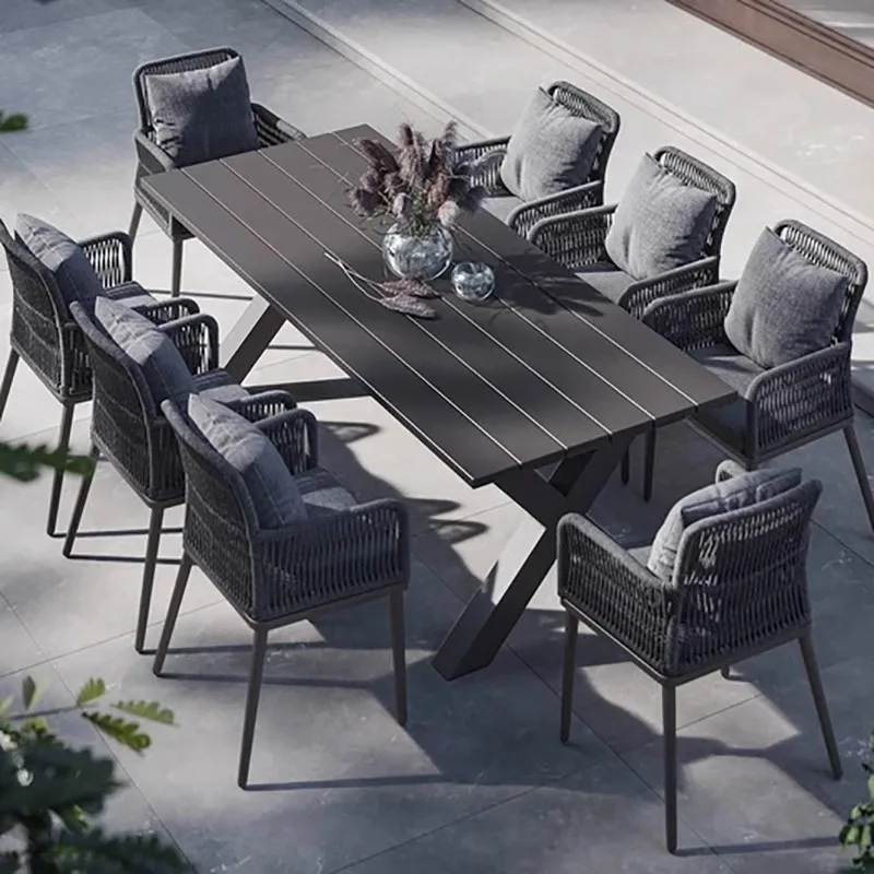 

Customizable Balcony Villa Waterproof Sunscreen Outdoor Rattan Chair