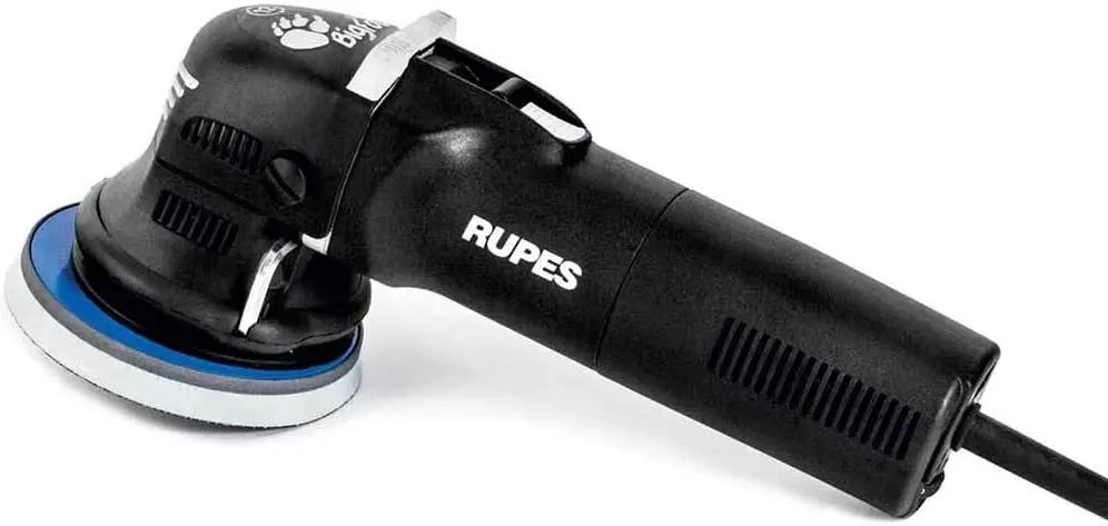 Rupes Lhr 12E Duetto Random Orbital Polisher - Capable Of Polishing & Sanding - Variable Speed Dial