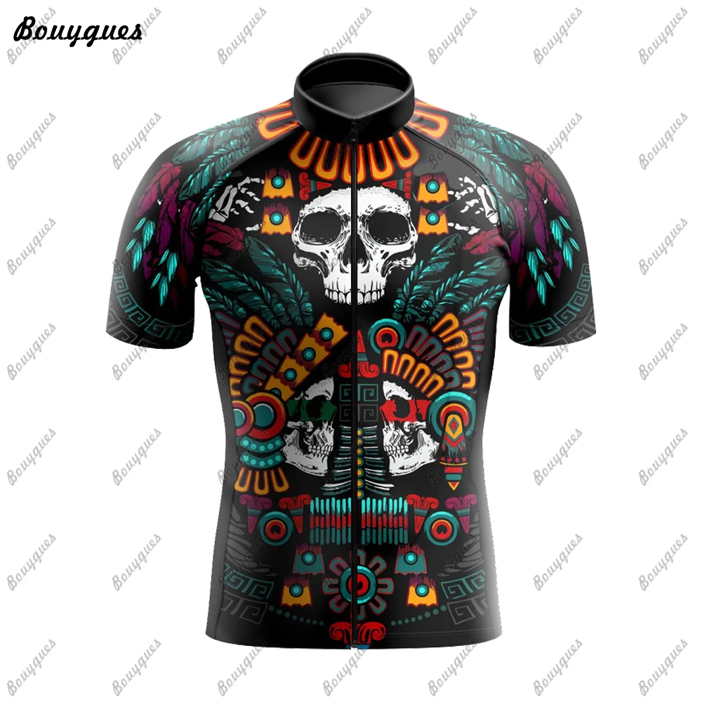 Mexico Team Men Cycling Jersey MTB Maillot Bike Shirt Downhill Jersey High Quality Pro Team Tricota Mountain Bicycle Clothing