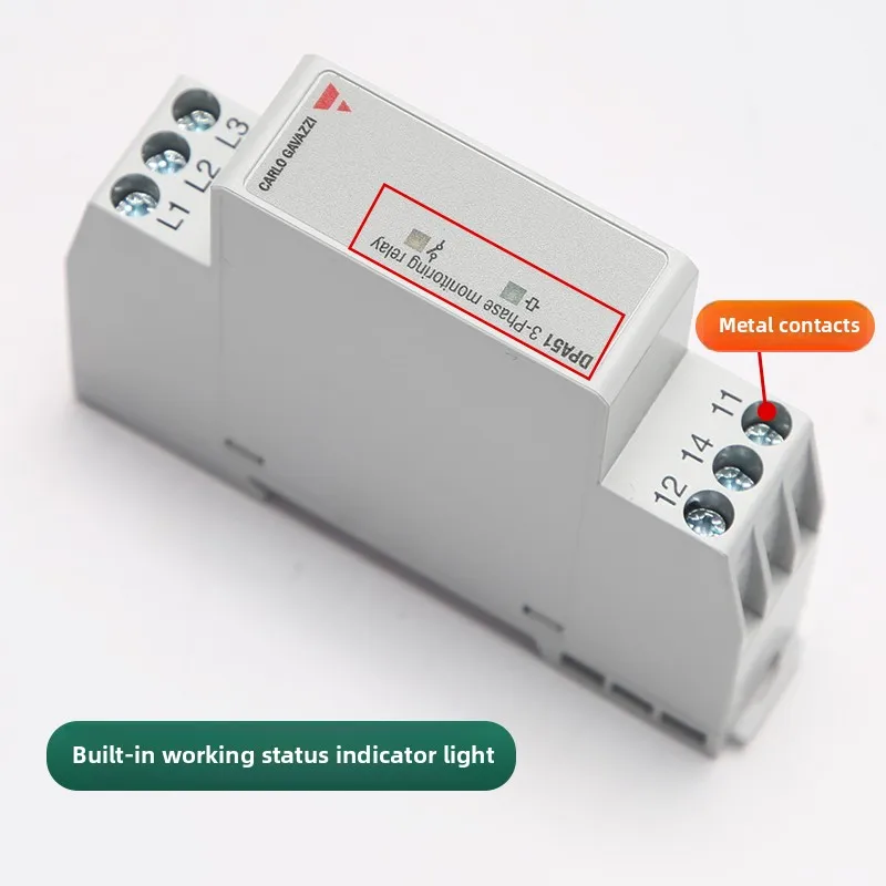 

Kone Elevator Three Phase Relay Applicable Dpa51Cm44 Phase Sequence Relay Xj12 Three Phase Ac Escalator Parts