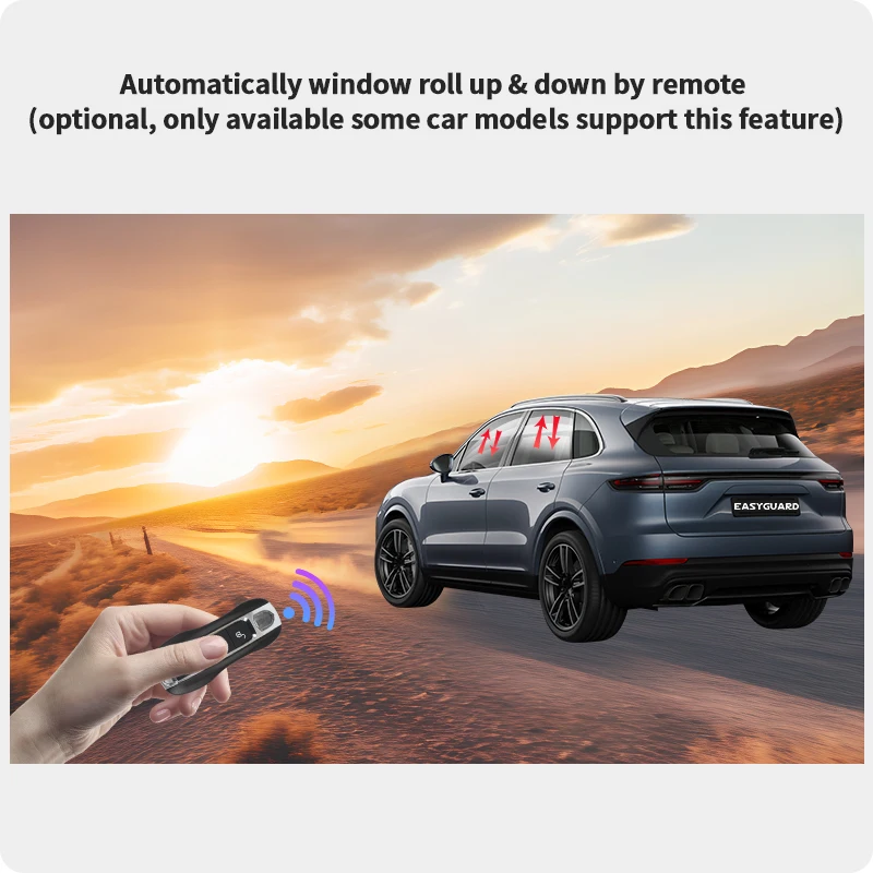 Комплект EASYGUARD Plug & Play CAN BUS PKE подходит для porsche 11-17 cayenne, 911, 718 с запуском ключа, дистанционным стартером запуска