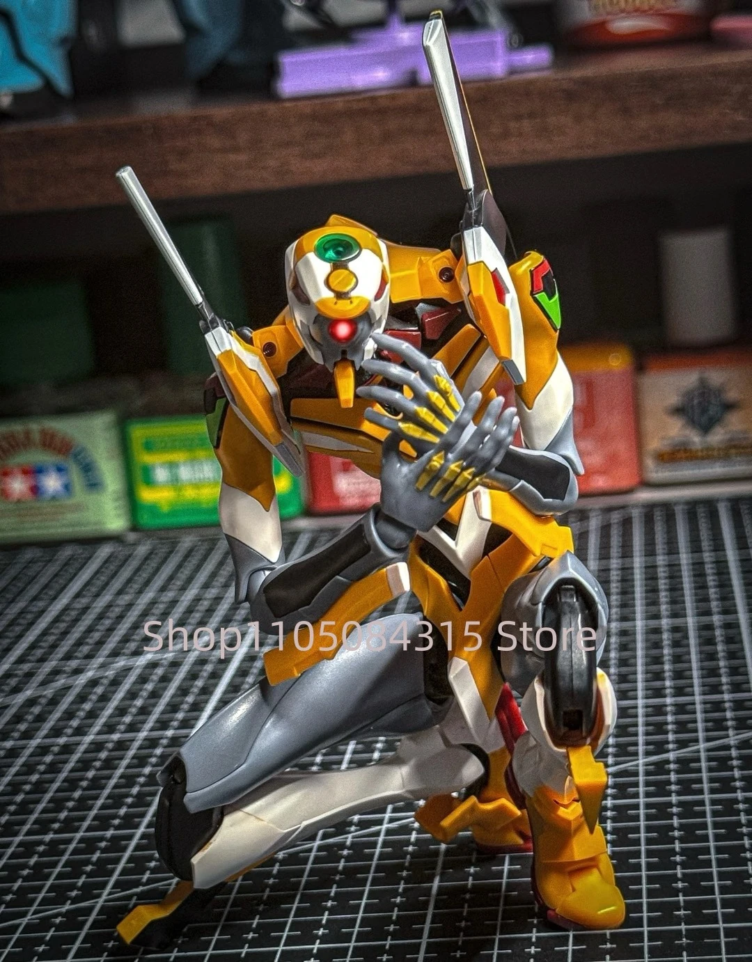 

BLOKEES New Century Evangelion Legendary Edition EVA00 PROTOTYPE Deluxe Edition Movable Splicing Model Ornaments Toy Gift