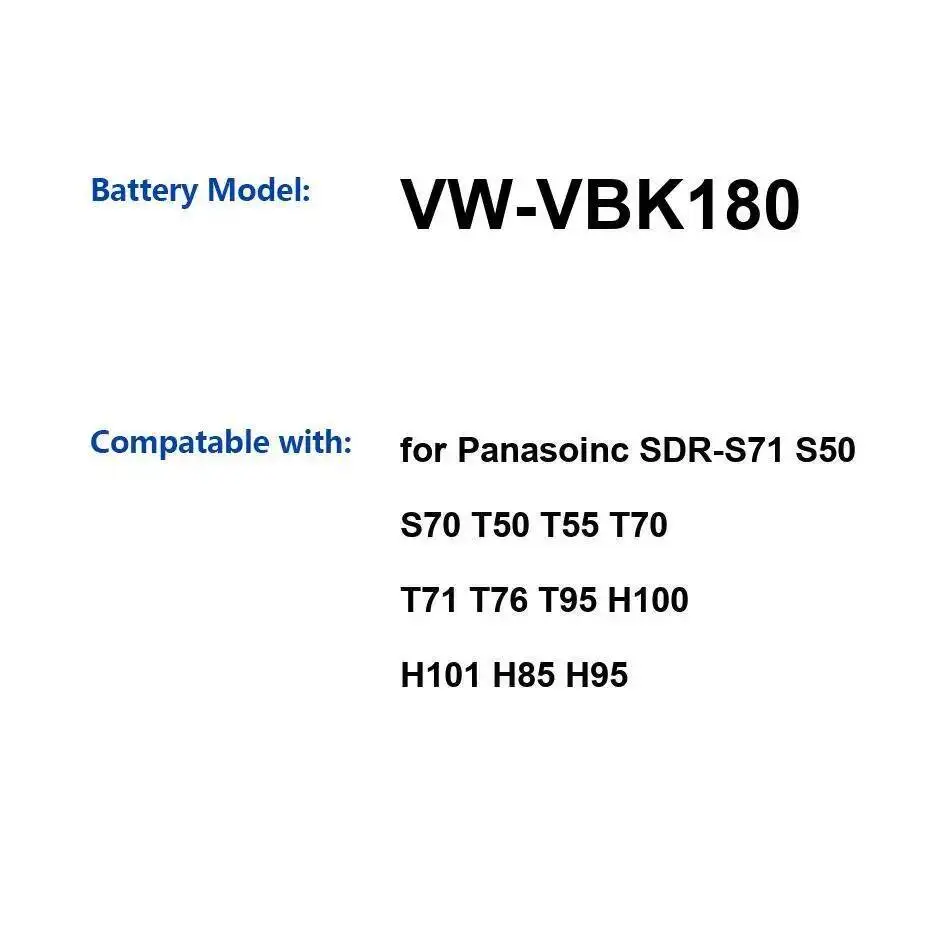 Camera Battery VW-V… - image