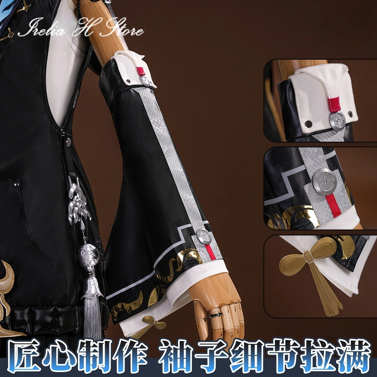 Irelia H Wuthering Waves Buling Kostum Cosplay Gaun Buling Permainan Kostum Halloween Wanita