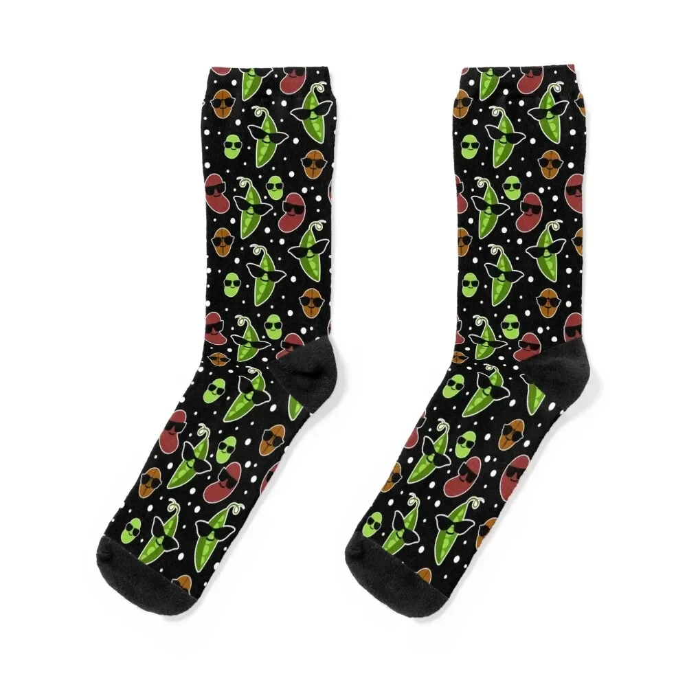 

Cool Beans - Beans Wearing Sunglasses Socks christmas gifts halloween cycling kids Boy Child Socks Women's
