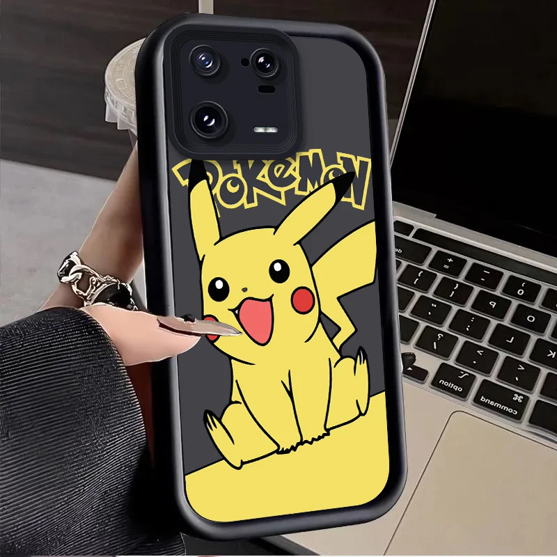 Pokemon Pikachu Soft Case for Xiaomi Redmi Note 13 5G 12 Turbo 12C 11 11S 10 Pro Max 10S 4G 10A 10C 9 9A 9C 9T A2 A1 Cover Funda image 3