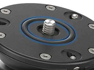 WEYLLAN LH5/LH6/LH7 Stativ-Nivellierbasis Kamera-Nivellierer Aluminiumlegierung Kopf 10/15/20kg Traglast 14 ° /15 ° 360-Grad-Neigung ° Pan-Adapter-Schraube – Detail 7