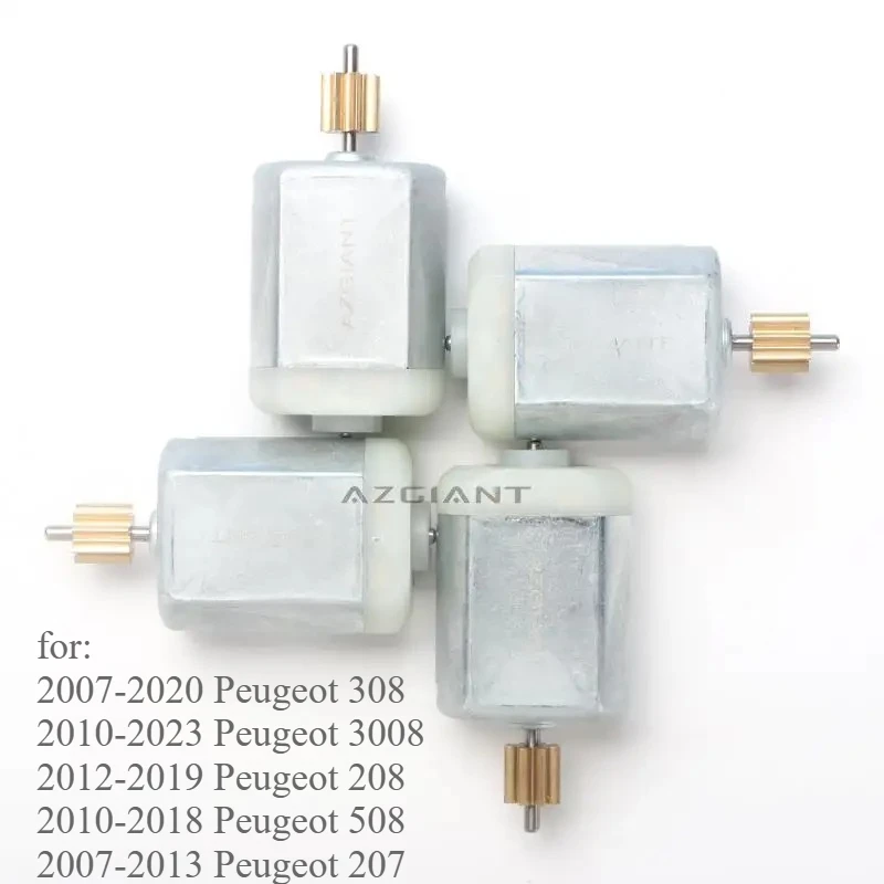 2/4 PCS FC-280SC-16200 Side Door Latch Lock Actuator Motor For Peugeot RCZ Partner Expert 207 208 2008 308 508 5008 3008 1007