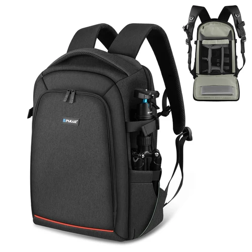 PULUZ-mochila de hombro doble para exteriores, bolsa estabilizadora PTZ de mano para cámara con cubierta para lluvia para cámara Digital DJI Ronin-SC/Ronin-S