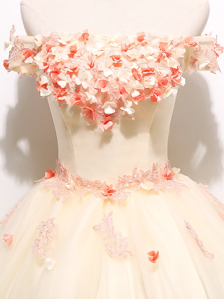 Sonhar Vestidos słodkie sukienki imprezowe 15 sukienek na quinceanera suknia balowa elegancka Off The Shoulder 15-letnia sukienka dostosowana