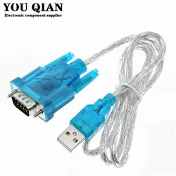 New HL-340 USB to RS232 COM Port Serial PDA 9 pin DB9 Cable Adapter Support Windows7 64