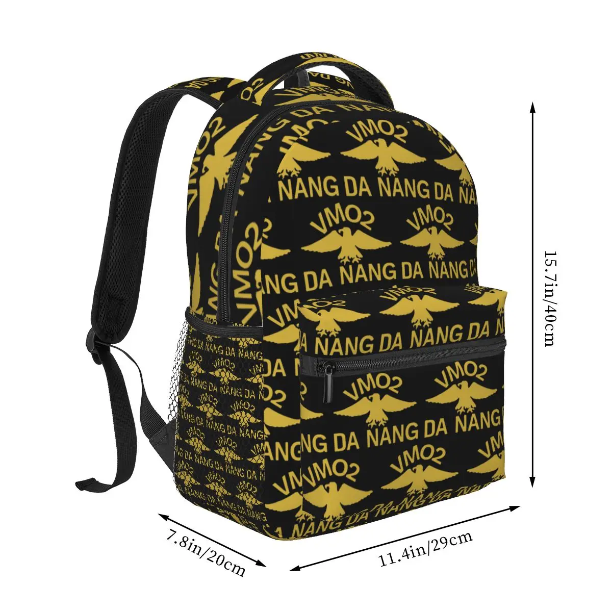 Magnum PI VM02 Da Nang Design -Get The Look With Magnum PI - Vietnam War Backpack BookBag Kids School Bag Computer Shoulder Bags