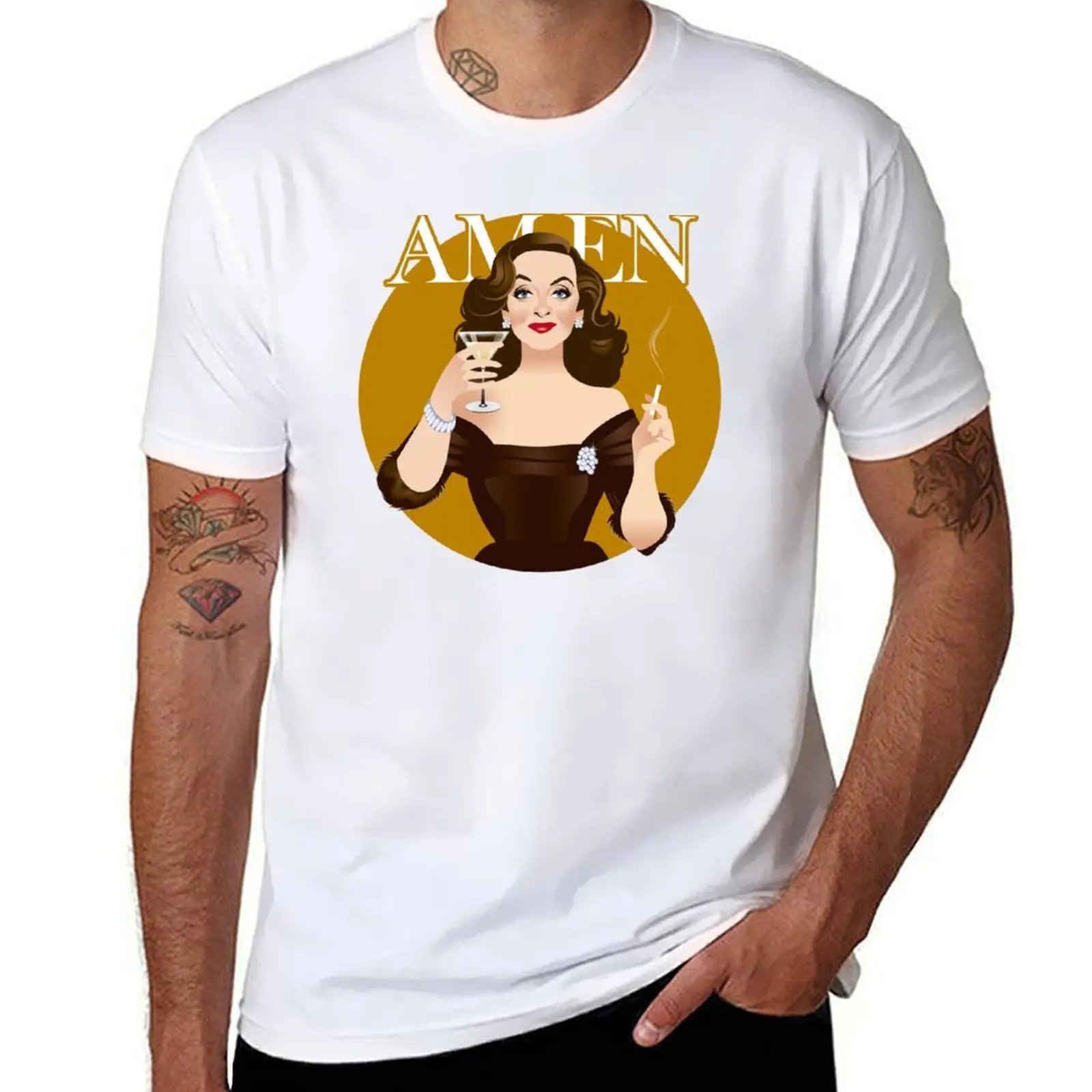 

Amen T-Shirt t shirt man luxury men t shirt cotton 100% T-Shirt