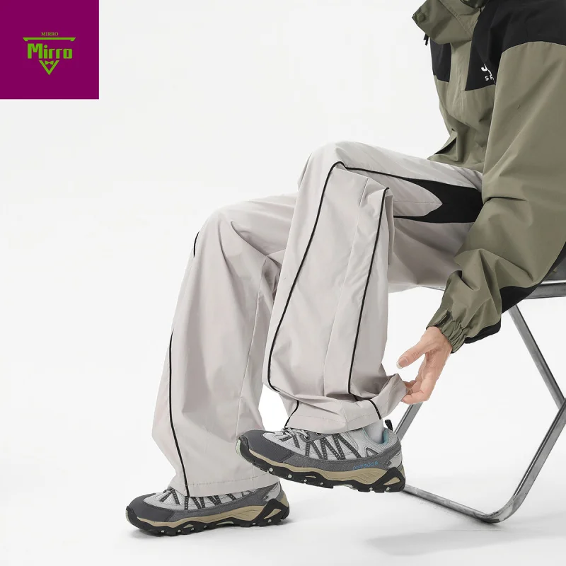 

【Mirrordust】2025 Thickened Combat Pants Breathable Contrast Color Quick-Drying Pants Functional Wind Outdoor Pants