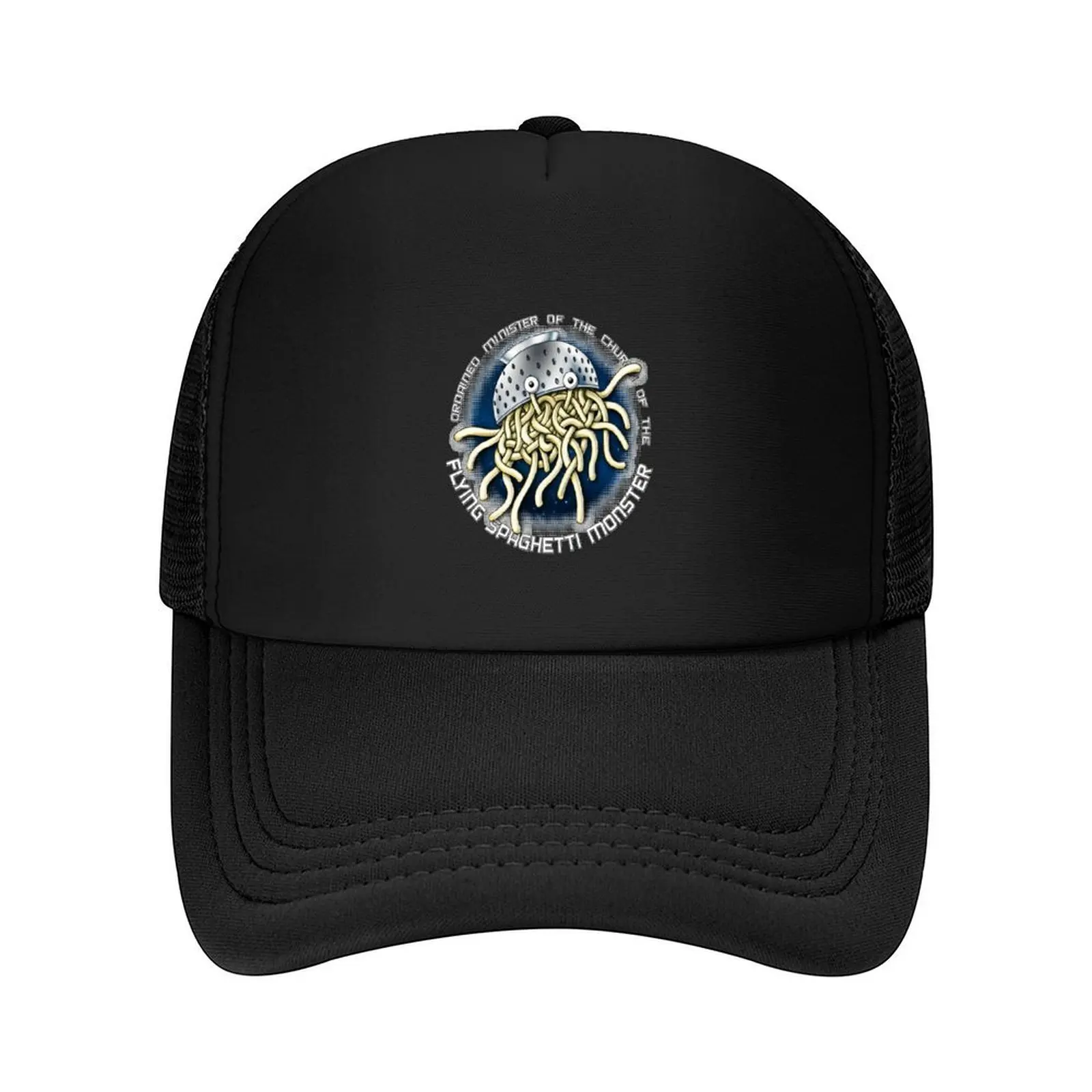 

Minister of the Church of the Flying Spaghetti Monster FSM Baseball Cap Fashion Beach Hip Hop Custom Cap Women Hats Men's