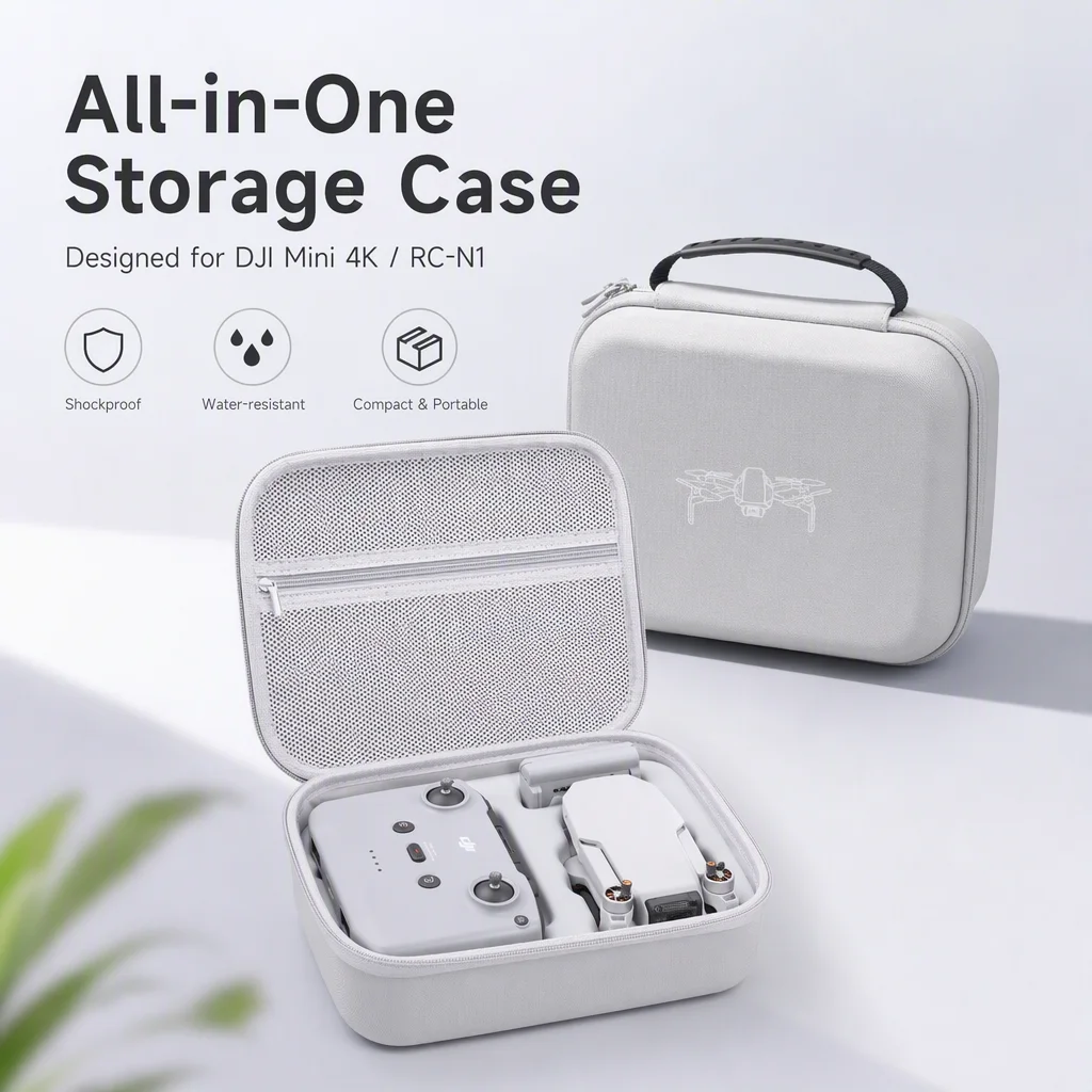 Drone Joystick Cover - Storage Bag Protective Carrying Case PU