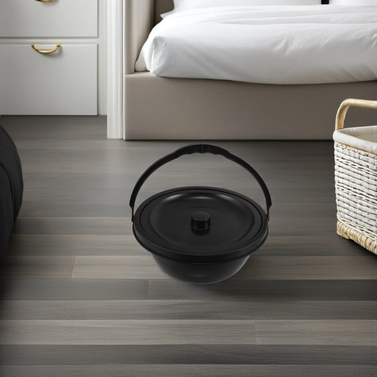 

Bedside Toilet Bucket 11.20X11.20X4.72 Wheelchair Bedpan Portable Commode For Elderly Medical Potty Adult Toilet Senior