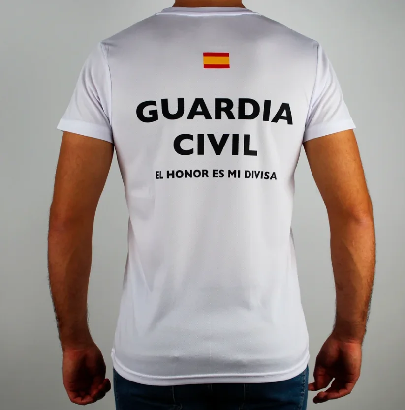 “EL HONOR ES MI DIVISA” Spanish Guardia Civil T-Shirt Summer Short Sleeve Casual 100% Cotton O-Neck Tees