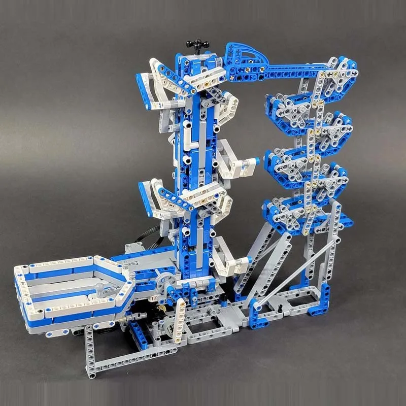 Particle Technology Building Block MOC Great Ball Conveyor Assembly Line GBC Assembled Toy Education Splicing DIY Model