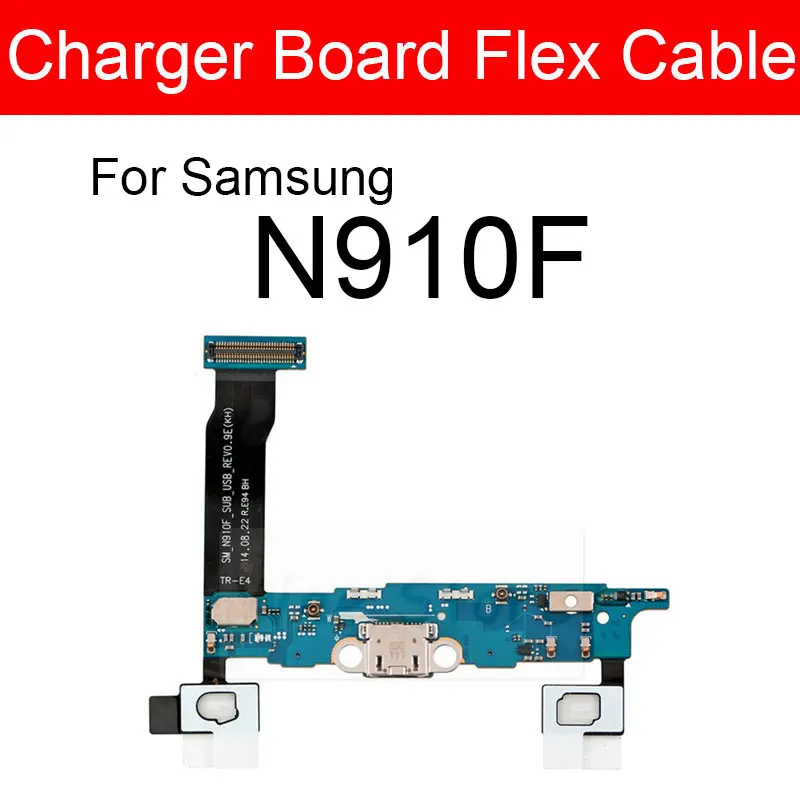 USB Charger Port Board For Samsung Galaxy Note 4 N910A N910C N910F N910G N910K N910L N910P N910S N910T N910V N9100 Parts