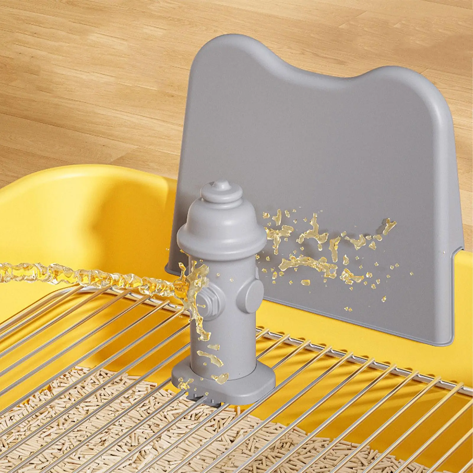 Dog Potty Tray Catheterization Column Compact Urine Guide Post for Easy Home Use Pet Bedpan Potty Solution