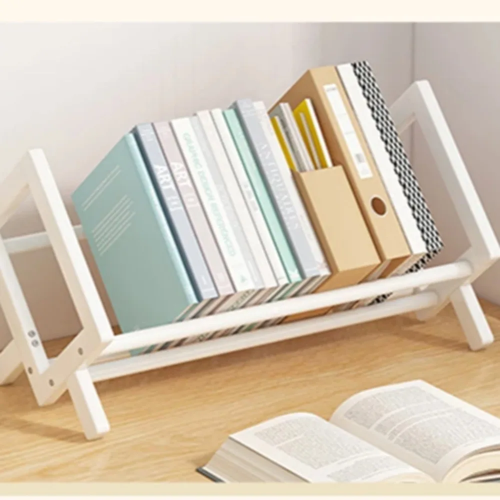 Simple Desktop Bookshelf Magazine Rack Desktop Office Book Storage Rack Student Economy Bookshelf Children's Storage Rack