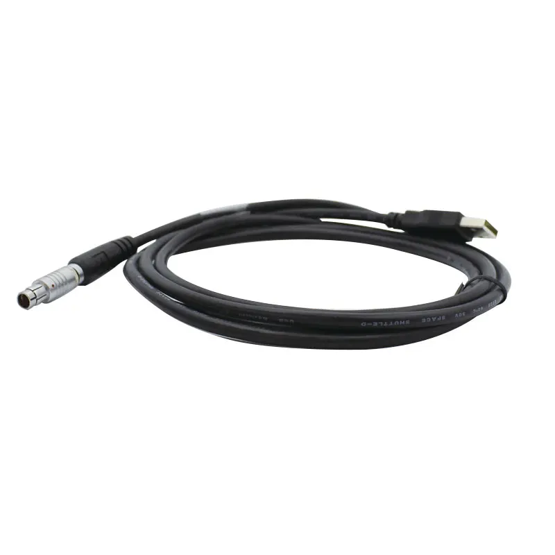 Imagem -02 - Cabo de Alimentação de Dados para Top-con Hiper v ii Pro gb gr A00304 5pin Estação Total Conexão Macho para Usb pc para Gps Topografia Rtk
