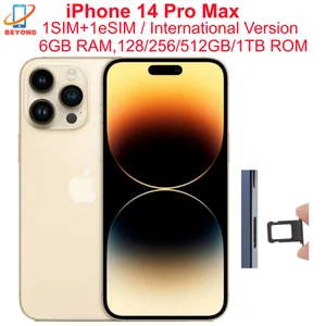 Apple iPhone 14 Pro Max Dual eSIM 128/256/512GB/1TB ROM 6GB RAM 6.7