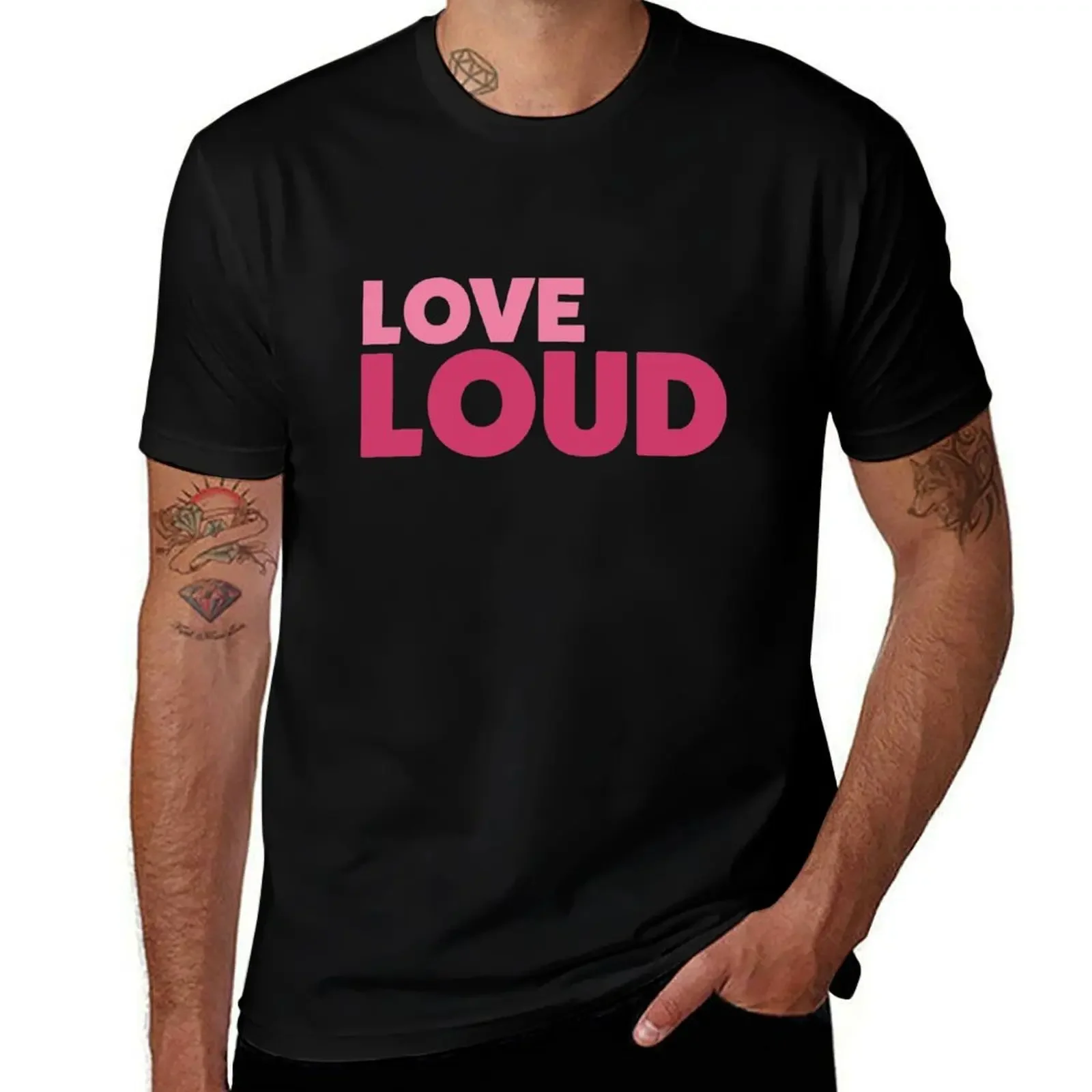 

Love Loud T-Shirt topping designer shirts anime tshirt cotton man t-shirts plain white t shirts men