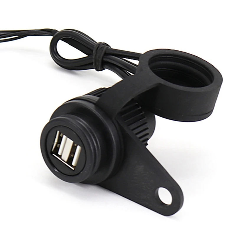 USB Double Socket Replacement For BMW R1200GS R1250GS F700GS F750GS F800GS F850GS ADV Motorcycle Accessories With Lossless Line