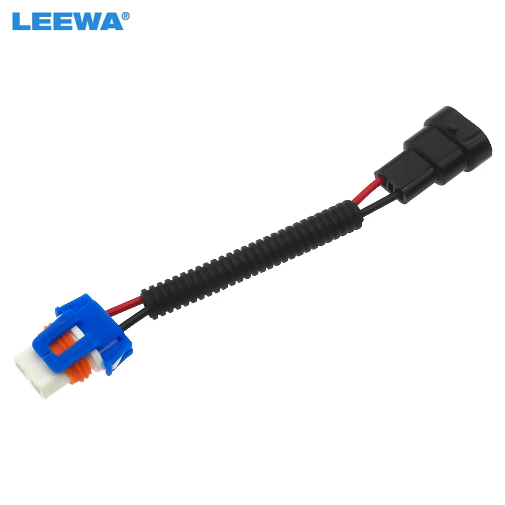 LEEWA Car Ceramic Socket 9006 Ceramic Wiring Harness Connector Adaptor For LED/HID Headlight Bulb Socket Holder#5951