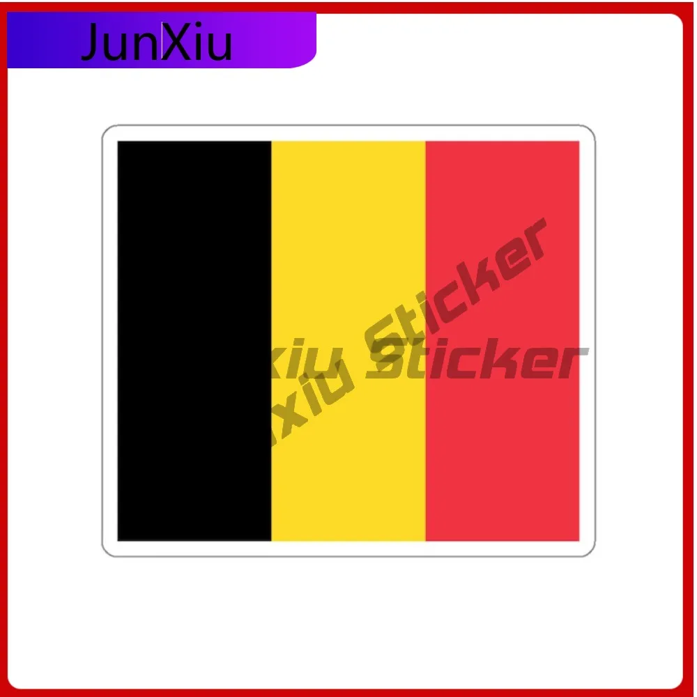 

Belgium Flag Travel Sticker European Travelers Souvenir Cover Scratches Label Decal Sticker Happy Camping Rv Car Windows Windshi