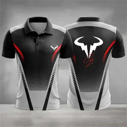2024 Tennis Clothing Men's Short Sleeve POLO Shirt Fitness Short Sleeve Women's Badminton Clothing Outdoor Training Running Tops
