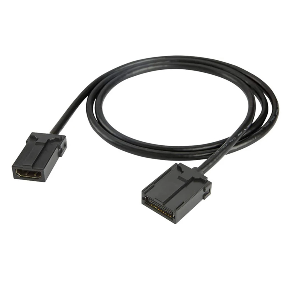 

HD Audio Video Cable E Type To A Male HDMI-compatible Adapter Cord E Type To A Female HD Video Connector Wire for Vehicle Truck