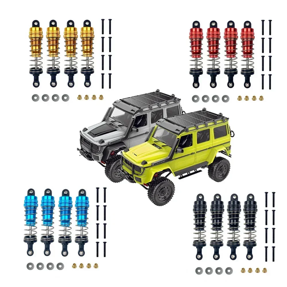 금속 완충기 댐퍼 MN86K MN86KS MN86 1/12 RC 자동차 업그레이드 장난감 액세서리, 4 개