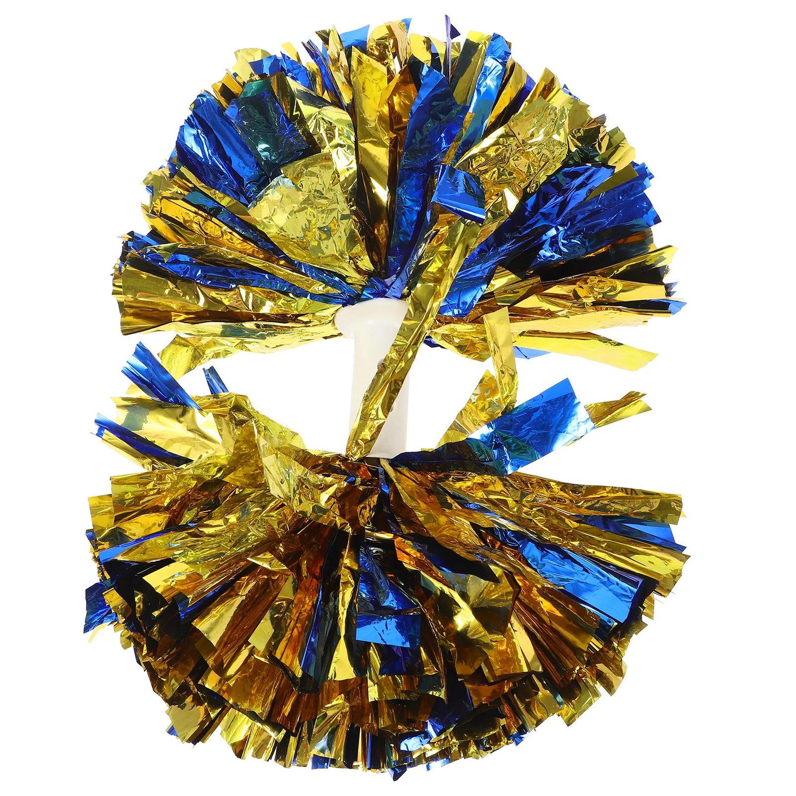 

Cheerleading Pom Pom Plastic Reusable Handheld for Dance Sports Party Events Cheering Prop