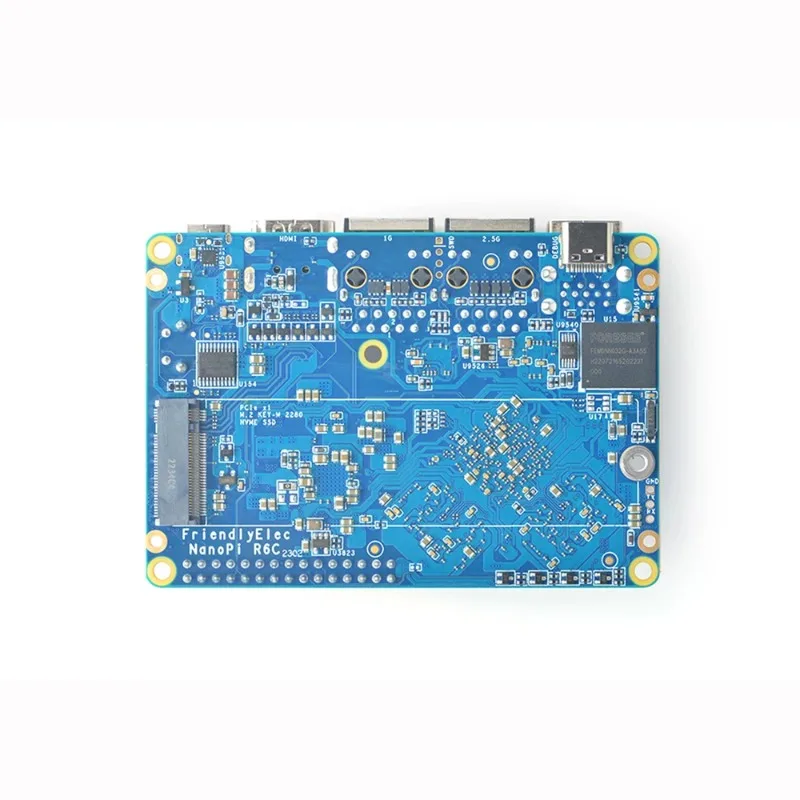 NanoPi R6C Router Board Dual 2.5G Ethernet Rockchip RK3588S Mini IoT Gateway 4GB/8GB RAM Supports Android TV Ubuntu FriendlyWrt