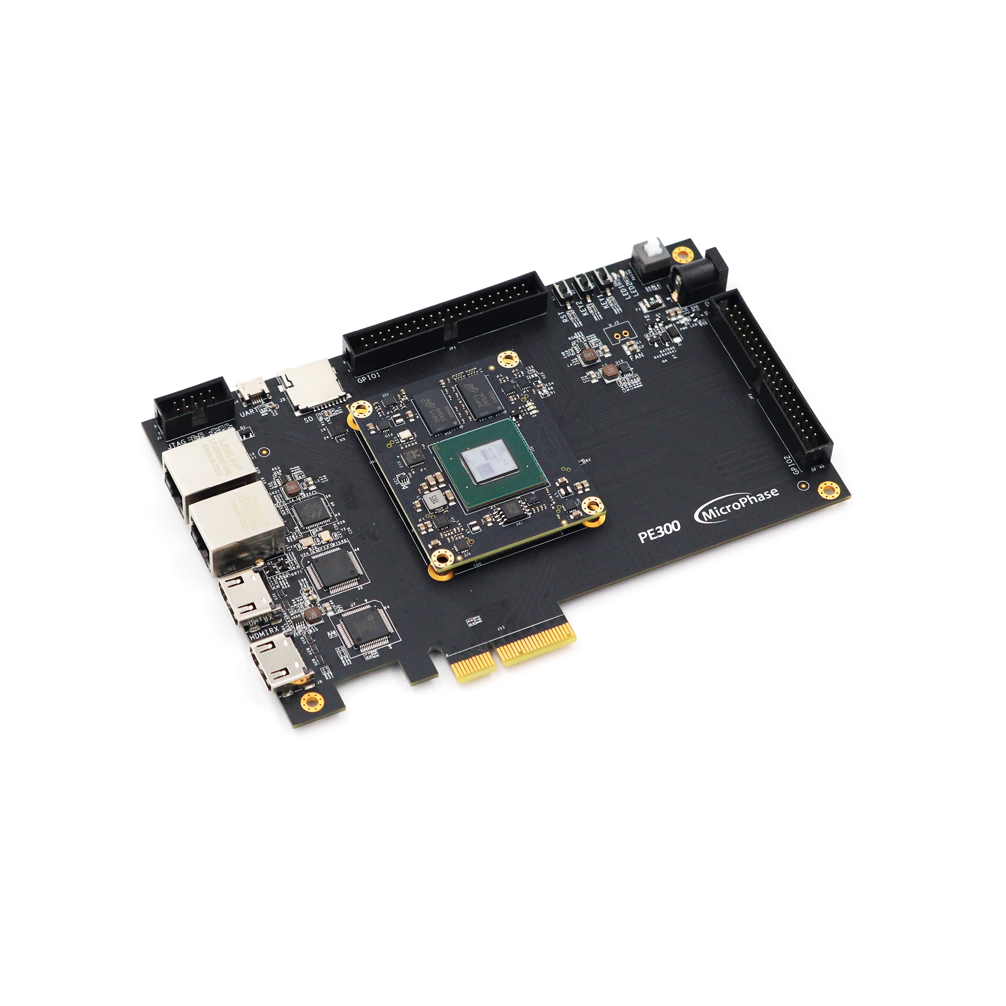 لوحة تطوير Microphase Xilinx FPGA ARTIX7 A7 لوحة أساسية XC7A 200T 100T 35T PCIe