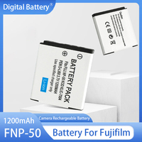 NP-50 FNP-50 Battery 1200mAh 3.7V Rechargeable Batteries For Fujifilm FinePix F200EXR F75EXR F70EXR F100fd F60fd F50fd XF1 XP100