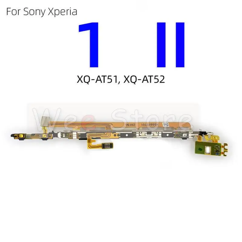 AiinAnt For Sony Xperia X XA XA1 XA2 1 5 10 II III 2 3 Plus Ultra Compact Power on off Volume Buttons Side Key Flex Cable