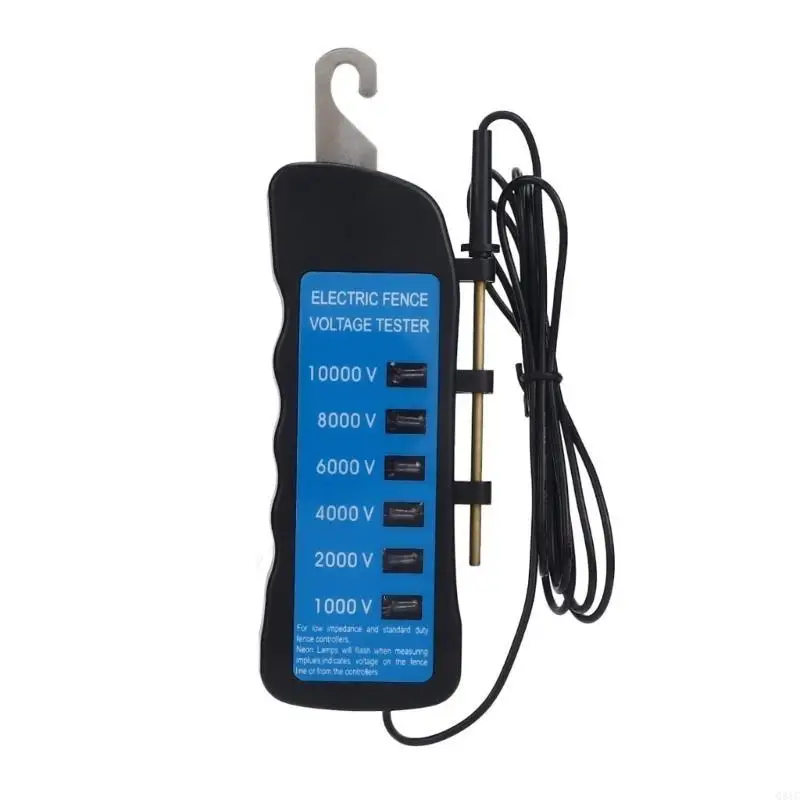 

Q81C Digital Electric Meter Tool 10000V Electric Fence Tester Easy carry Device for Farm