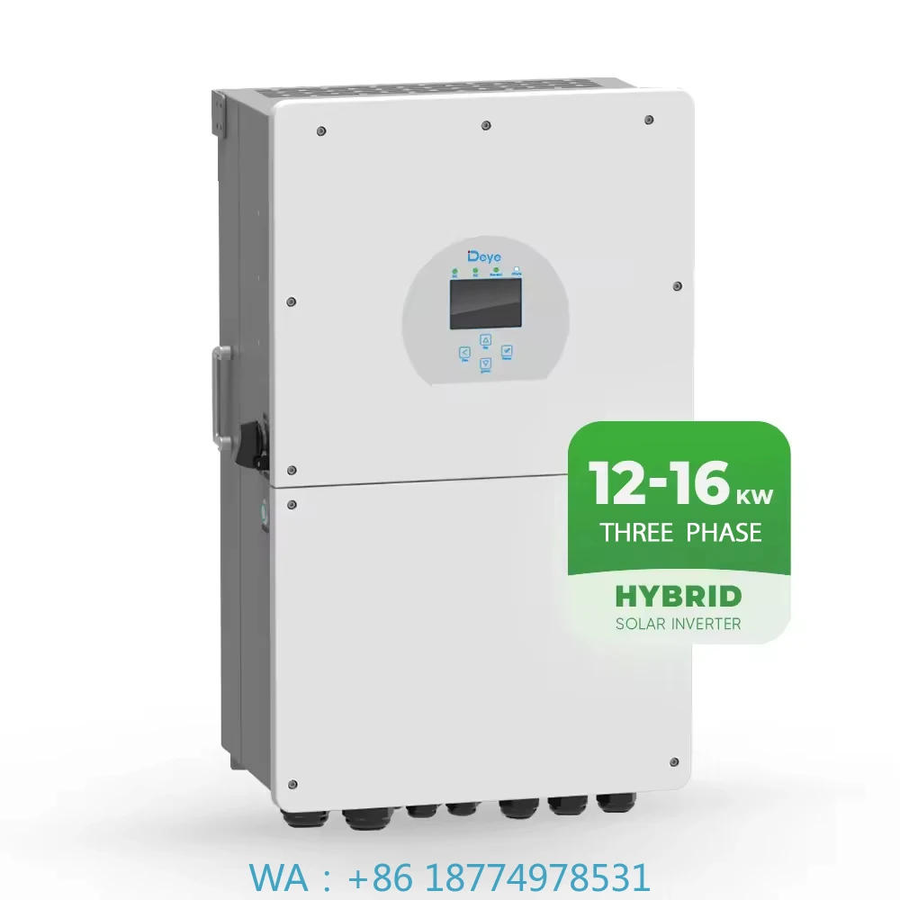 Phase Solar Hybrid Inverter 5KW 6KW 8KW 10KW 12KW Deye SUN-12K-SG04LP3-EU Three