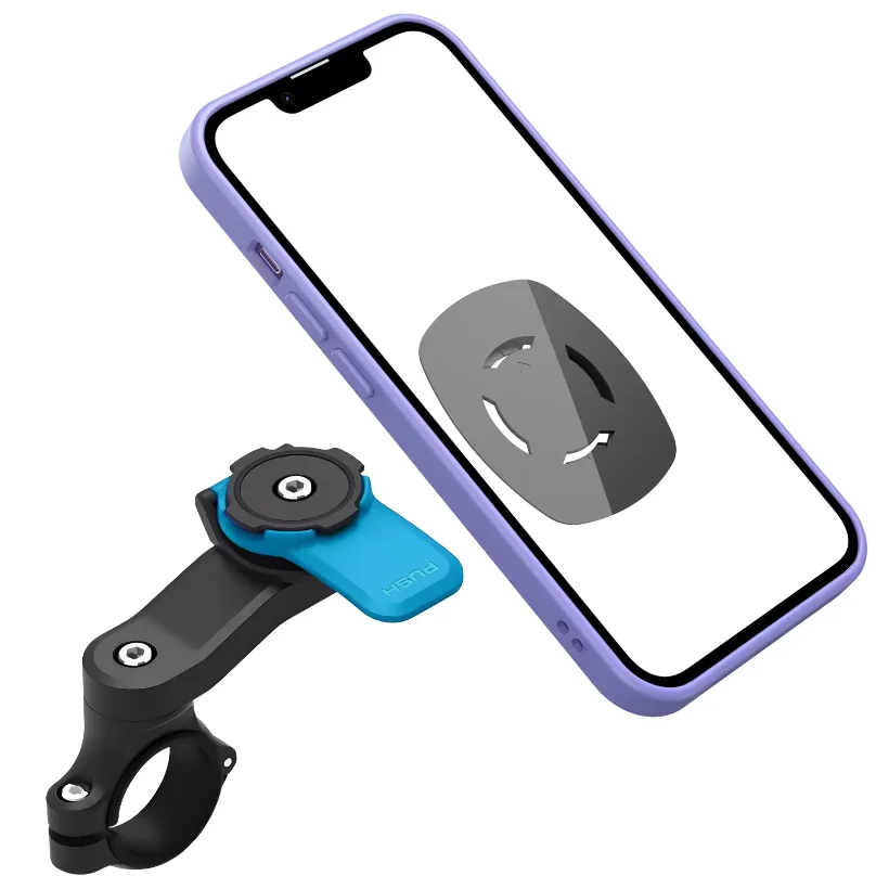 Motorcycle Phone Holder, Bicycle Navigation Holder 360° Rotating Riding Holder Universal Phone Holder Detachable and Adjustable. - view 5