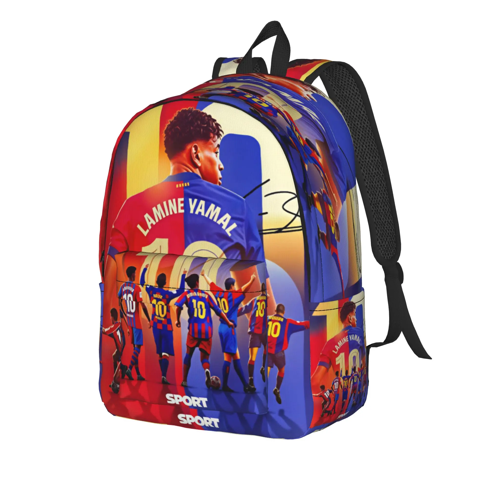 Lamined Y-Yamal Backpack  Travel Backpacks Unisex Kawaii School Bags Colorful Lightweight Rucksack